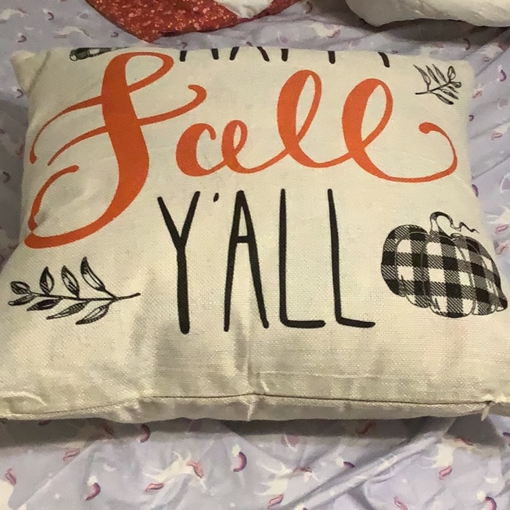 Fall Y'all Decorative Pillow